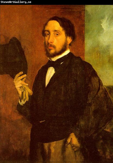 Edgar Degas Self Portrait_h